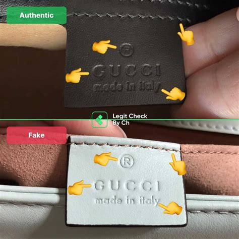 real vs fake gucci bum bag|How to Spot Fake Gucci Bags (with Pictures) .